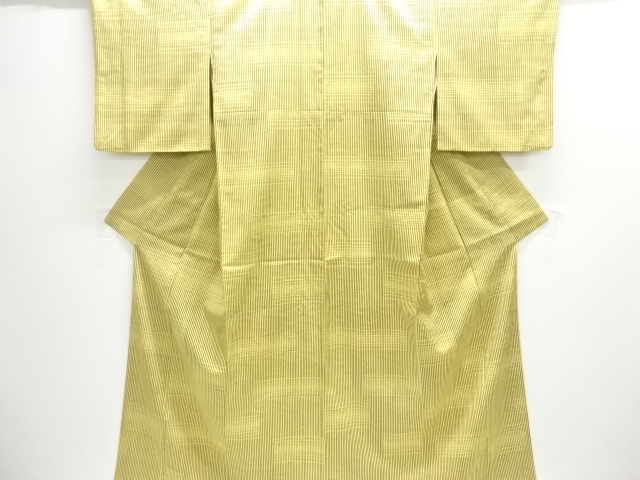 JAPANESE KIMONO / KOMON / ABSTRACT STRIPE